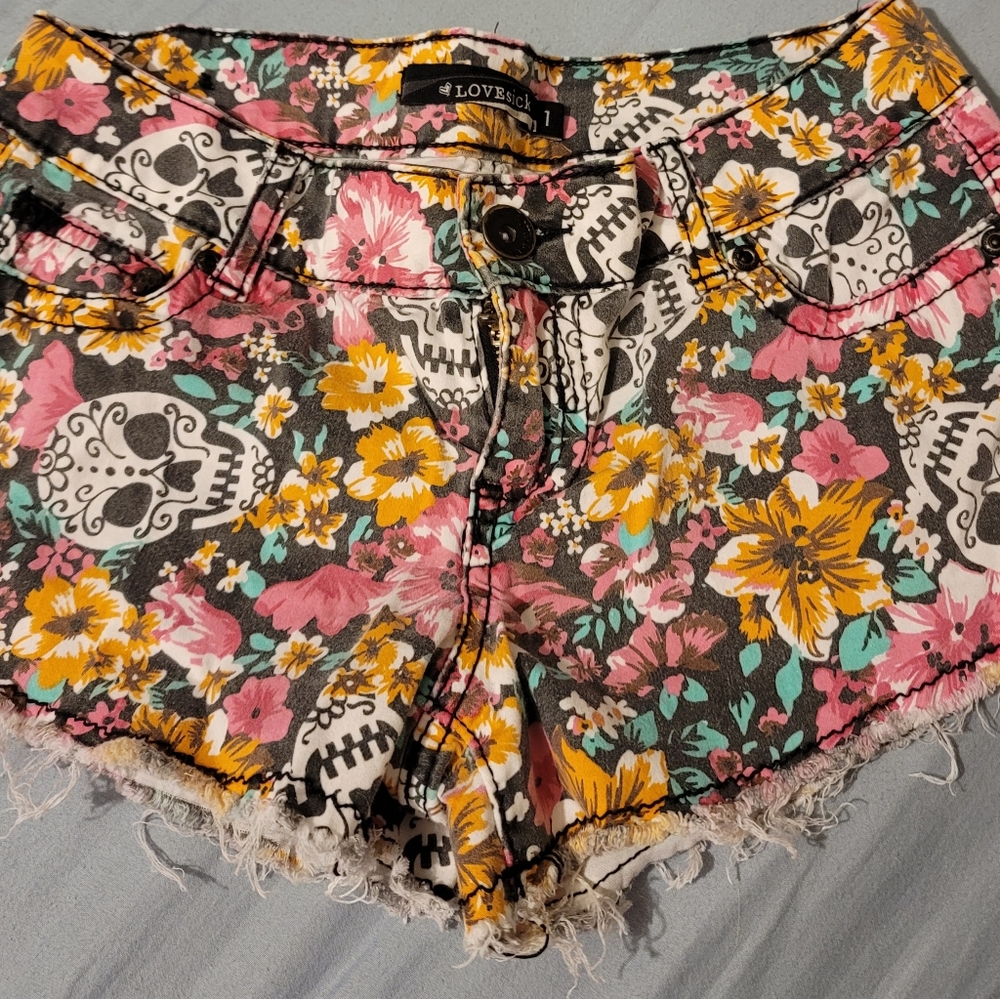 Lovesick short shorts.